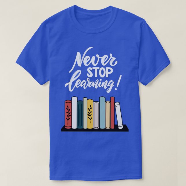 Learning inspiration Reading children Reading Mom  T-Shirt (Design Front)