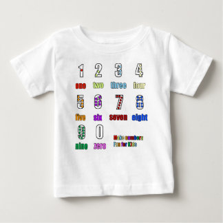 LEARNING NUMBERS FUNTIME BABY T-Shirt