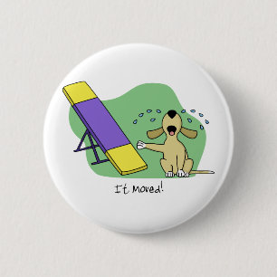 Learning the Teeter Agility 6 Cm Round Badge