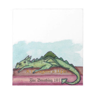 Learning To Be A Dragon Notepad