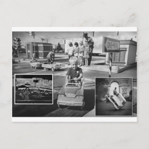 learning to drive games postcard