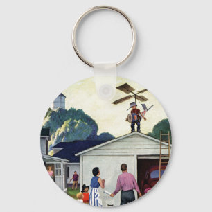 Learning to Fly Key Ring