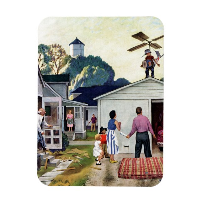 Learning to Fly Magnet (Vertical)