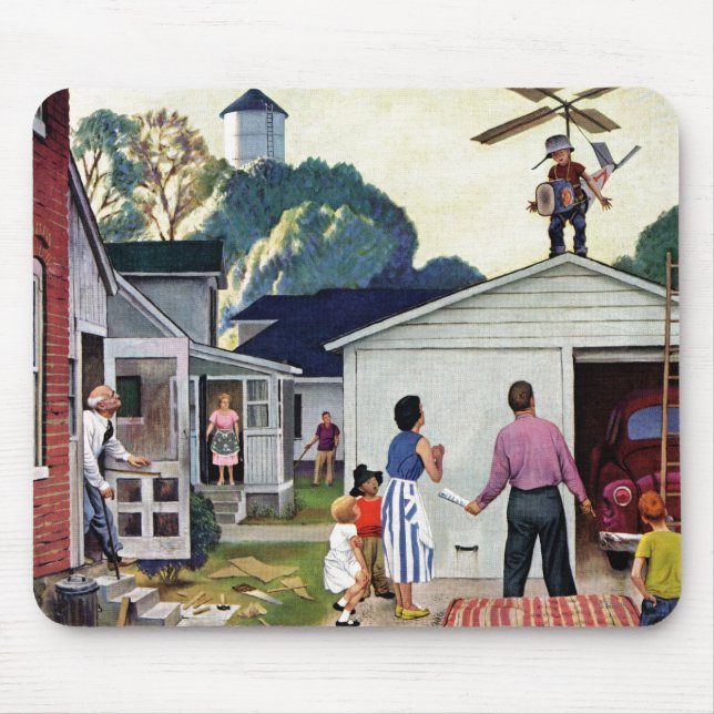 Learning to Fly Mouse Pad (Front)