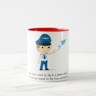 learning to fly - Mug