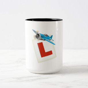 Learning to fly Two-Tone coffee mug