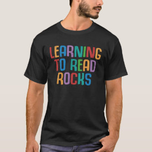 Learning To Read Rocks  Geology Geologist Graphic T-Shirt