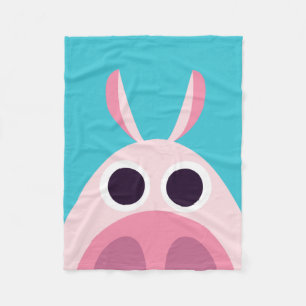 Leary the Pig Fleece Blanket