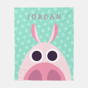 Leary the Pig Fleece Blanket