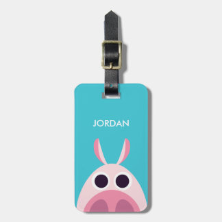 Leary the Pig Luggage Tag