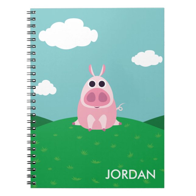 Leary the Pig Notebook (Front)