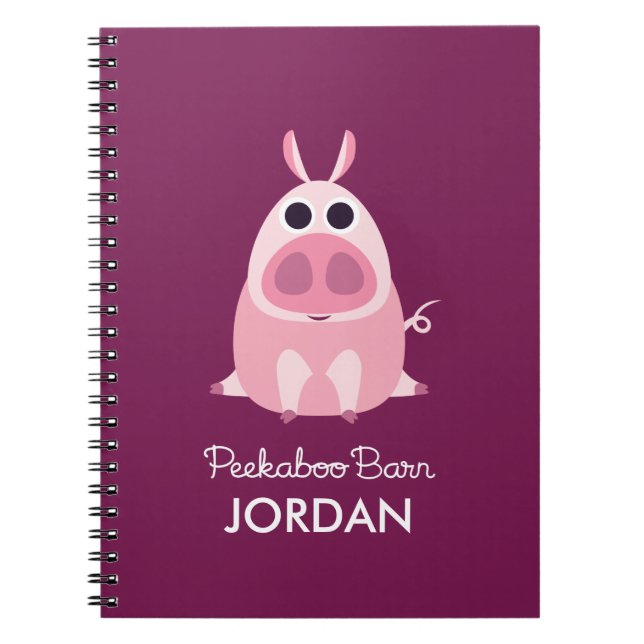 Leary the Pig Notebook (Front)