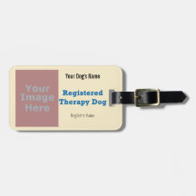 Leash Tag - Therapy Dog