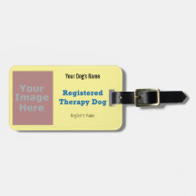 Leash Tag - Therapy Dog
