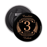 Leather 3 years wedding anniversary