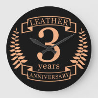 Leather 3 years wedding anniversary