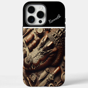 Leather Alligator  iPhone 16 Pro Max Case