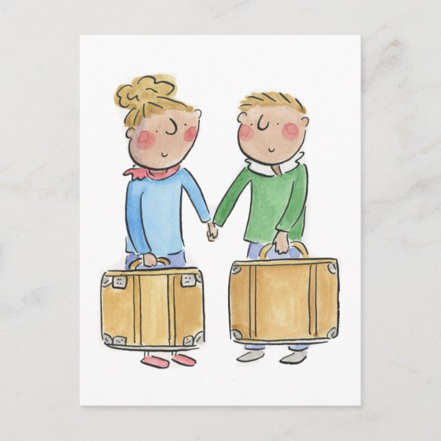 Leather Anniversary Postcard (Front)