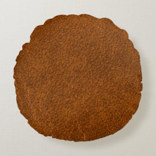 Leather backgroundanimal, home decor, background, round cushion