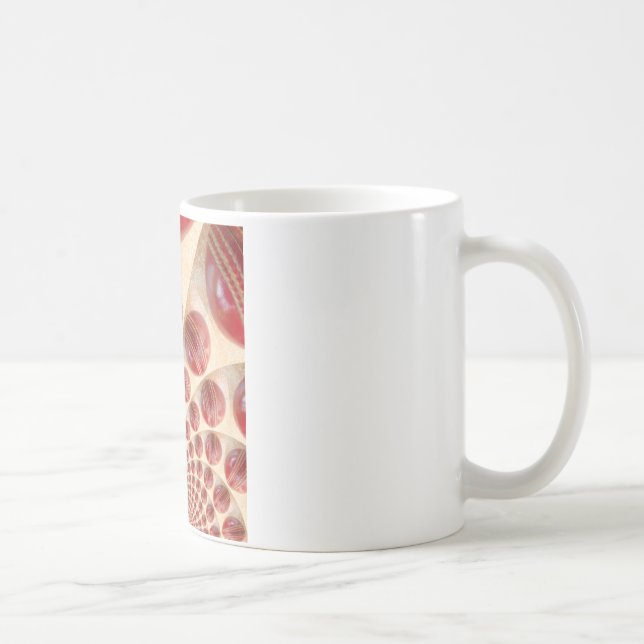 Leather Ball Rhythm Cricket Balls: Rhythmic Array Coffee Mug (Right)