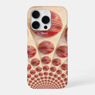 Leather Ball Rhythm Cricket Balls: Rhythmic Array iPhone Case