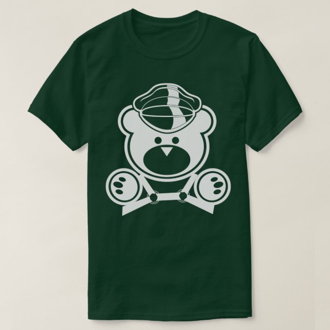 Leather Bear Daddy 2 white Classic TShirt (Design Front)