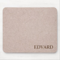 Leather Beige Design Monogrammed