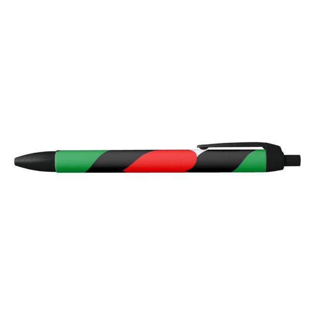 Leather Boi Pride Flag Black Ink Pen (Top)
