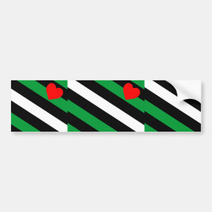 Leather Boi Pride Flag Bumper Sticker