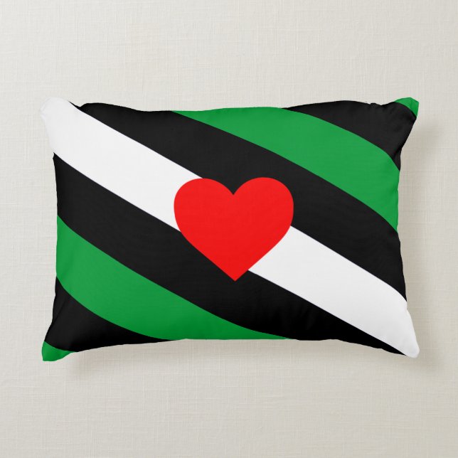 Leather Boi Pride Flag Decorative Cushion (Front)