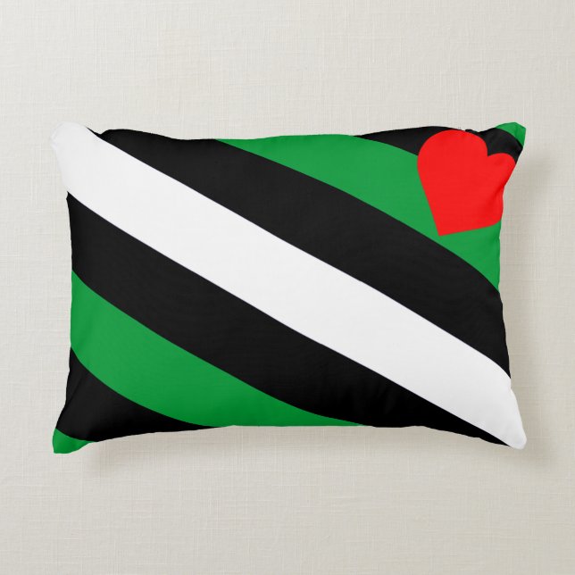 Leather Boi Pride Flag Decorative Cushion (Front)