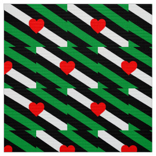 Leather Boi Pride Flag Fabric
