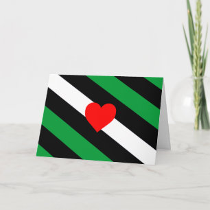Leather Boi Pride Flag Holiday Card