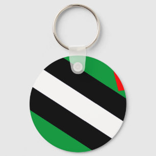 Leather Boi Pride Flag Key Ring