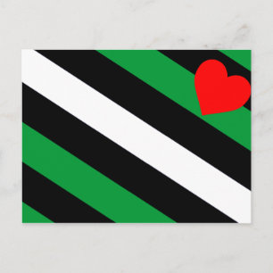 Leather Boi Pride Flag Postcard