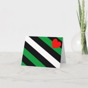 Leather Boi Pride Flag Thank You Card
