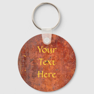 Leather Bound Antique Book Cover Key Ring