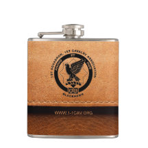 Leather Cav Flask