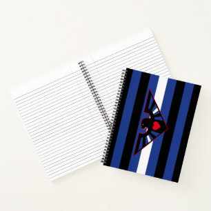 Leather Eagle Pride Flag Notebook