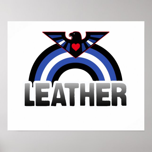 Leather Eagle Pride Poster (Front)