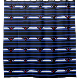 Leather Eagle Pride Shower Curtain
