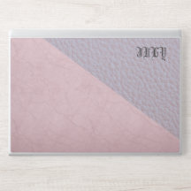 Leather Faux Marble masculine blush leather