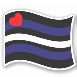 LEATHER FLAG WAVING