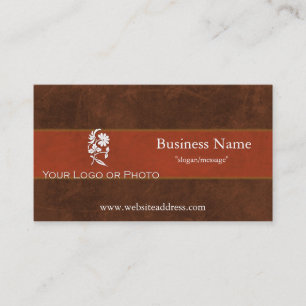 Leather & Fur Business Cards