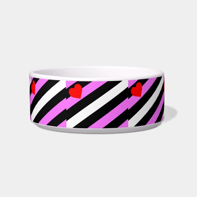 Leather Girl Pride Flag Bowl (Front)