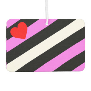 Leather Girl Pride Flag Car Air Freshener