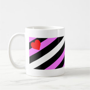 Leather Girl Pride Flag Coffee Mug