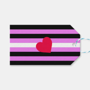 Leather Girl Pride Flag Gift Tags