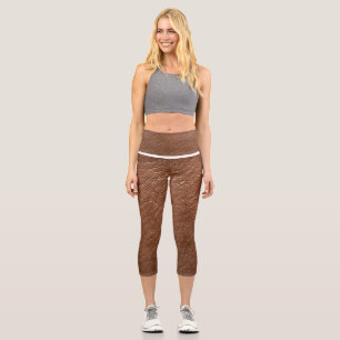 Leather High Waisted CaprisHigh Waisted Capris