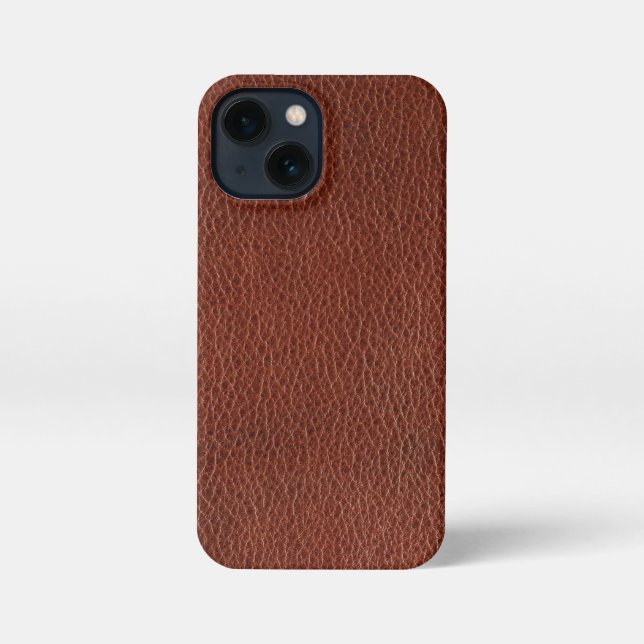 Leather  iPhone 13 Mini iPhone Case (Back)